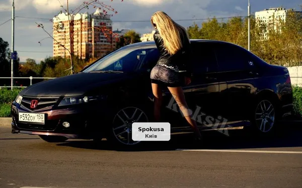 Встреча в авто, блондиночка